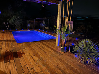 LAME TERRASSE BOIS EXO- MUIRACATIARA KD lisse  21mm x 145mm  2.75ml CLASSE 4